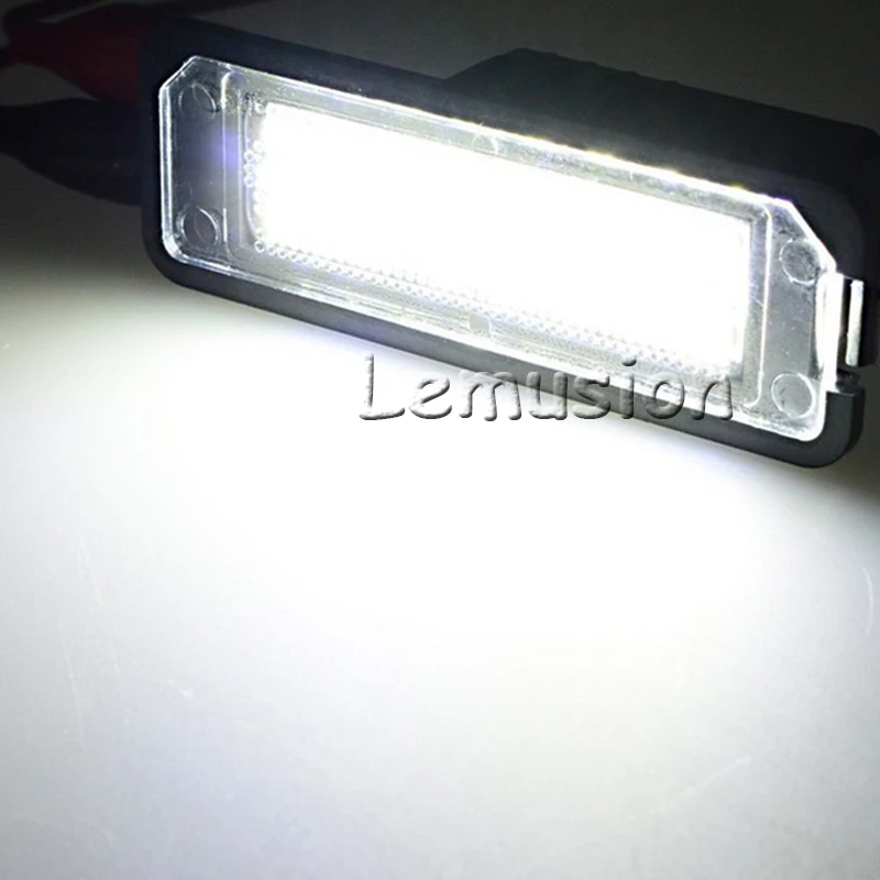 1 пара Автомобильный светодиодный номерной знак светильник 12V SMD СВЕТОДИОДНЫЙ