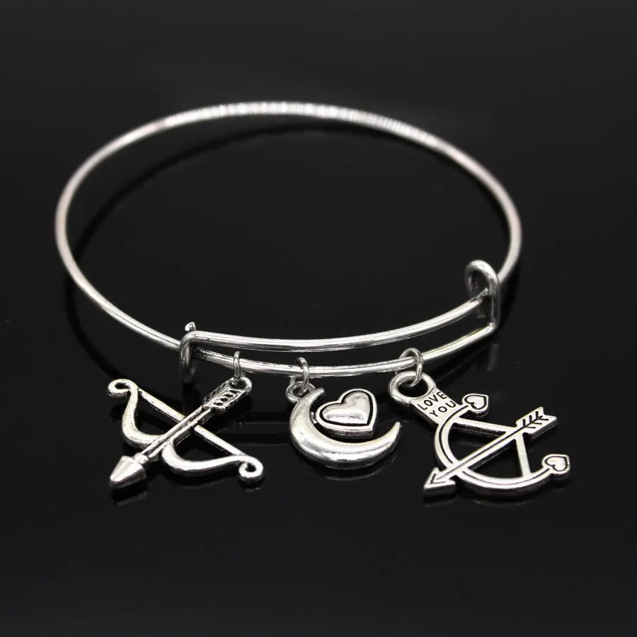 

ALX001604 Cupid's arrows euramerican style pendant multielement bracelets fashionable woman clothing accessories bangles