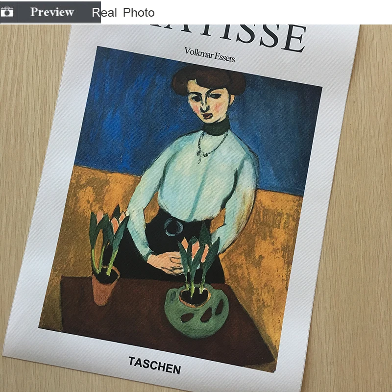 Matisse портрет модный дизайн декоративные фотообои для гостиной коридора