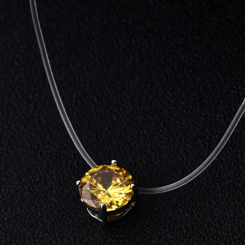 Новинка 2018 модное блестящее ожерелье чокер с кулоном CZ для женщин летнее