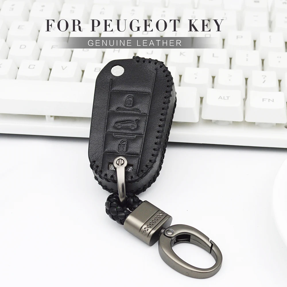 Чехол для автомобильного ключа Peugeot 206 207 2008 407 308 301 3008 508 107 106 RCZ партнер из