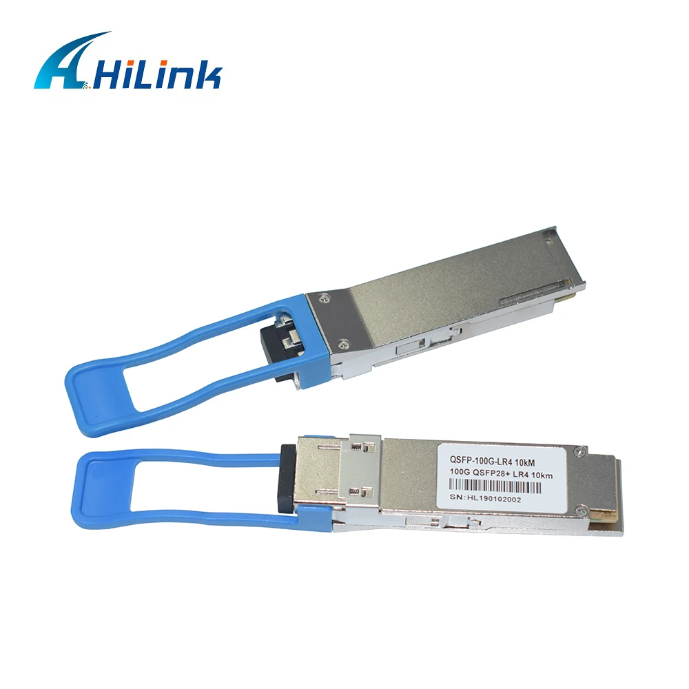 QSFP-100G-LR4 10 км LC DOM 100G 1310nm волоконный модуль 100g Оптический приемопередатчик