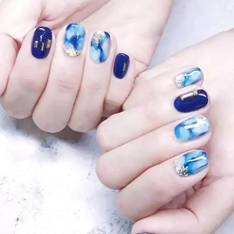 15ML Nail Gel Polish Watercolor ink Liquid Marble Gradient Nails Japanese Water vernis ongle Drop | Красота и здоровье