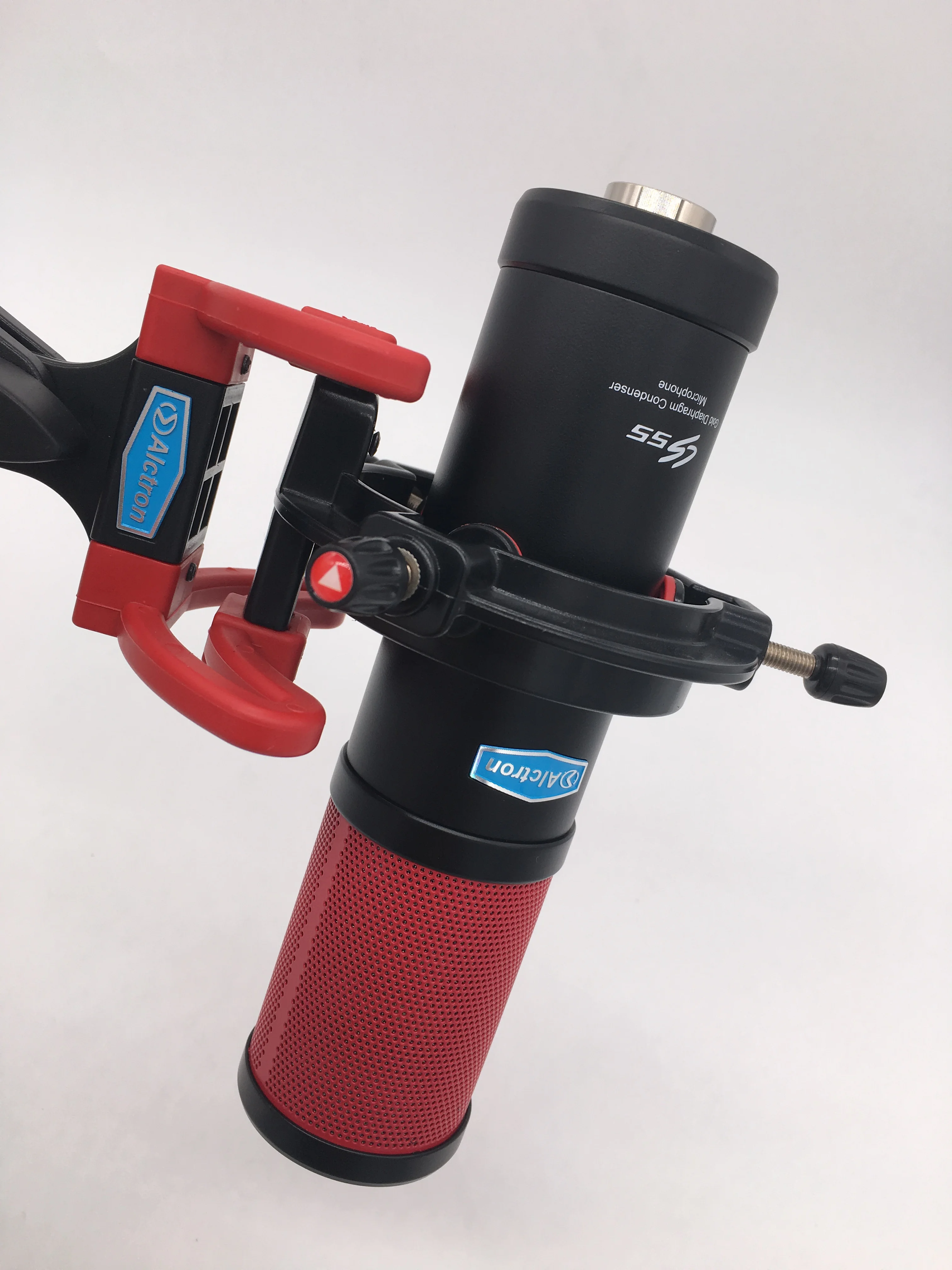 Конденсаторный микрофон Alctron CS55 с большой диафрагмой записывающий для студии
