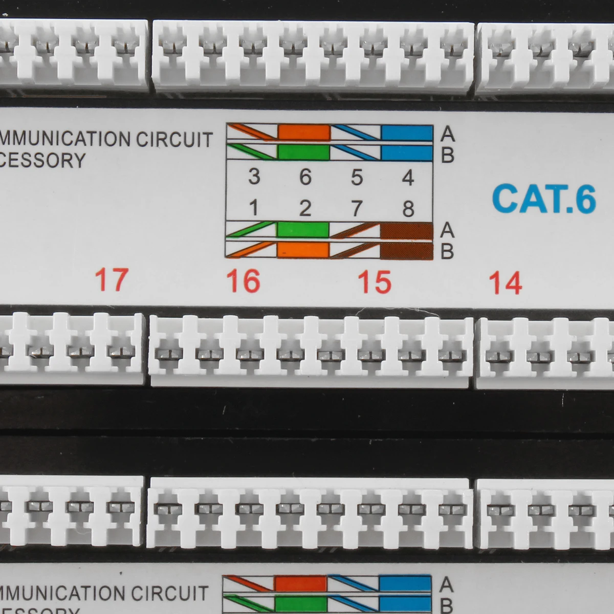 LEORY 2U 48 портов CAT6 патч-панель IRJ45 сеть Ethernet крепление в стойку 19 дюймов стойка сетевые концентраторы