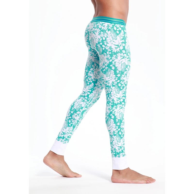 Новинка мужские длинные штаны облегающие пикантные легинсы с низкой талией