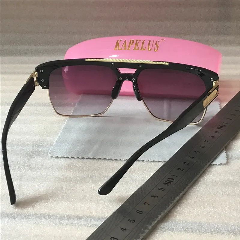 Солнцезащитные очки KAPELUS в металлической оправе мужские солнцезащитные