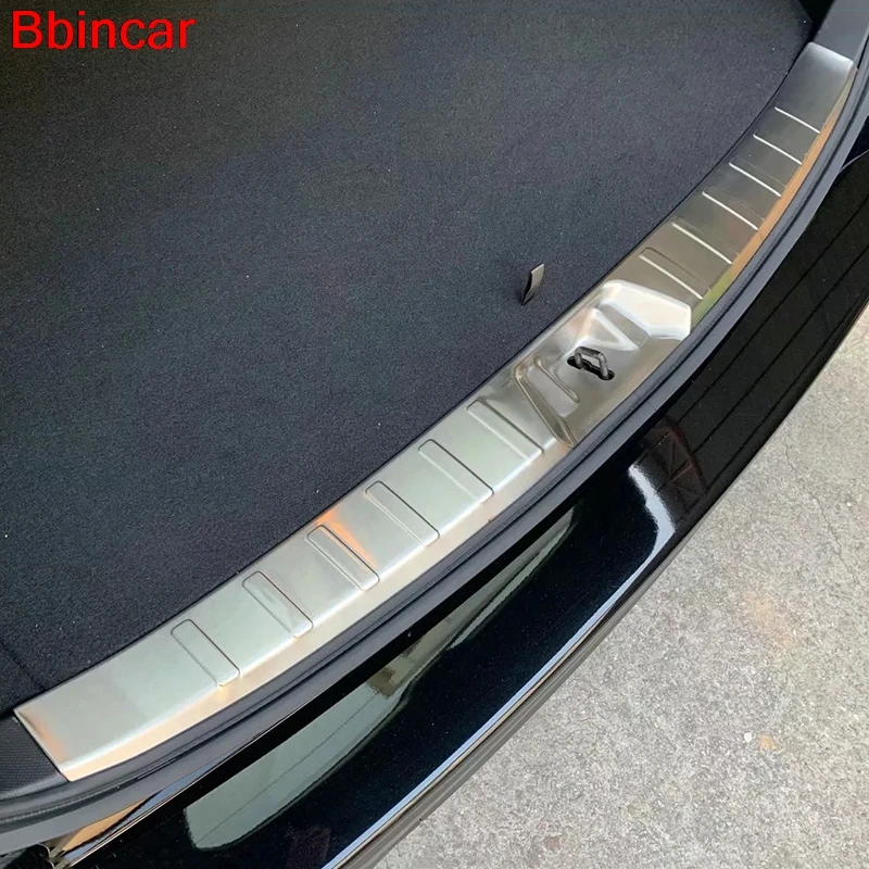 Bbincar для Subaru Forester SK 2018 2019 внешние аксессуары внутренняя накладка на задний бампер