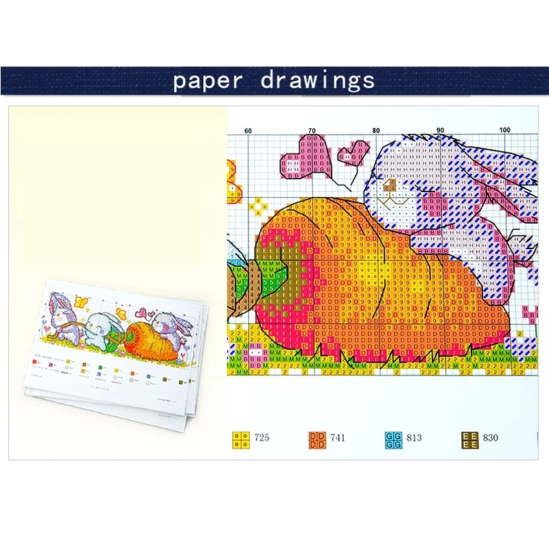 

DIY Needlework Handmade Cross Stitch Kit Embroidery Printed Cross-Stitching Home Decor 11ct stamped 14ct count "Girl and puppy"