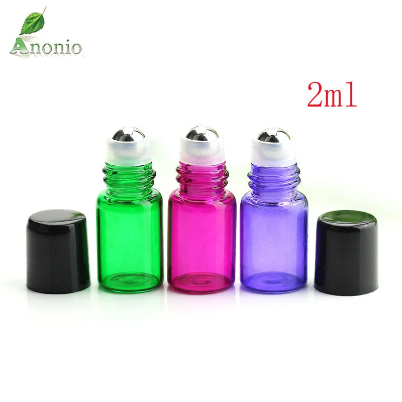 Стеклянная бутылка-ролик для парфюма 2 мл | Дом и сад