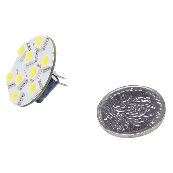 Круглая Панель с 9 светодиодами G4 SMD 5050 белый теплый широкий диапазон напряжения