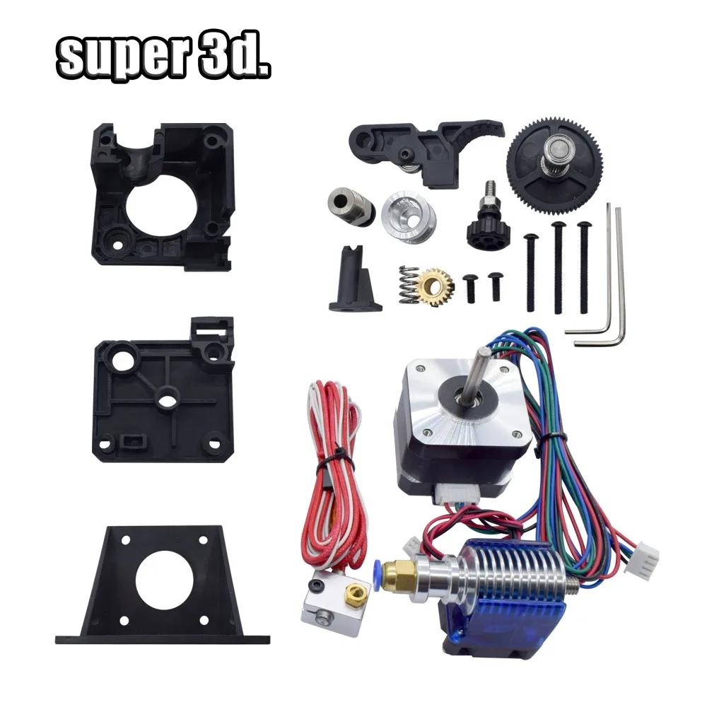 Экструдер титановый для 3D-принтера reprap E3D V6 1 75 мм с J-образной головкой |