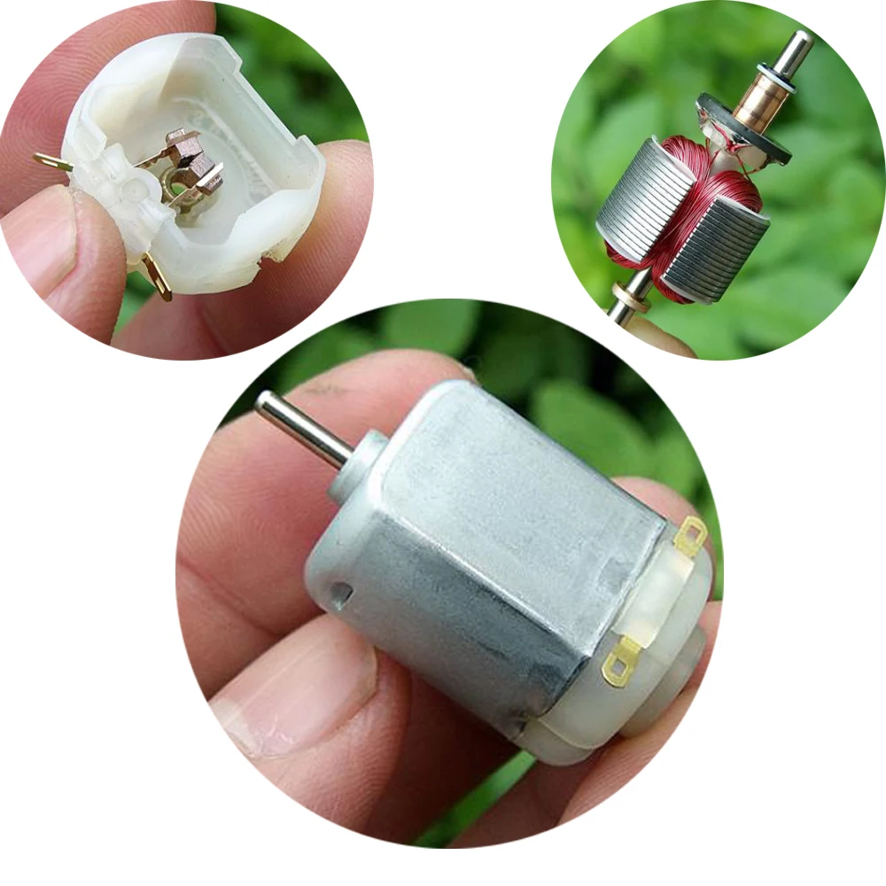 DC 3V 7 2 V 130 часть генератора двигателя долговечная углеродная щетка для