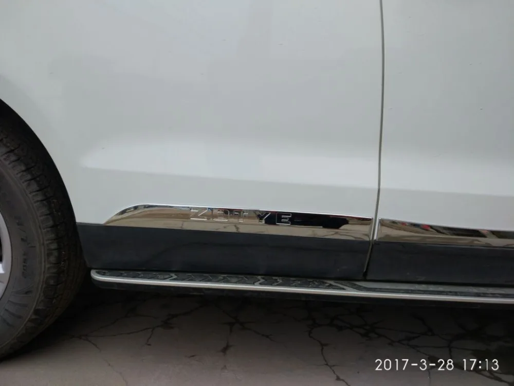 АБС пластик корпус двери боковая молдинговая полоса отделочная Крышка для 2011 2016