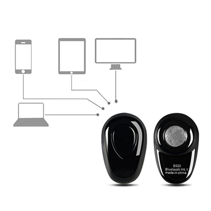 KebiduOriginal Mini S520 беспроводные наушники вкладыши Bluetooth V4.1 спортивные с микрофоном