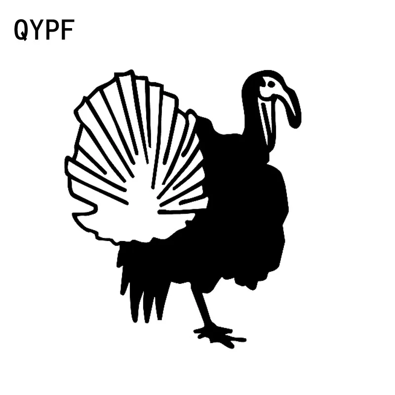 QYPF 13 см * 15 5 животное турецкий охотничий гоблер модная Виниловая наклейка для