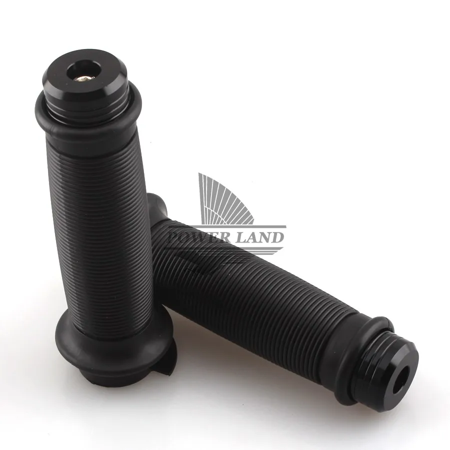 

Черные Ретро мотоциклетные ручные ручки, руль дроссельной заслонки 7/8 дюйма + черные наконечники стержня, универсальные, подходят для Honda ...