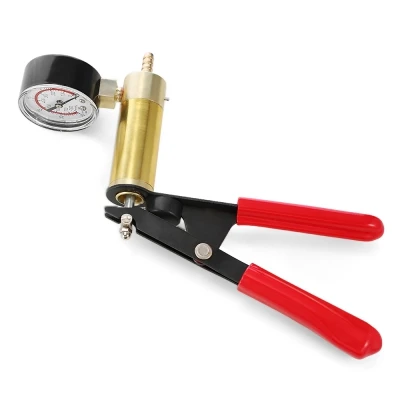 

2 in 1 Brake Fluid Bleeder Tools Vacuum Pistol Pump Tester Kit Vacuum Gauge Brake Bleeder Set for Car Tools Engine Care