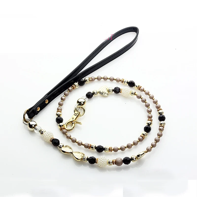 

Лидер продаж, регулируемый жемчужный поводок для собак