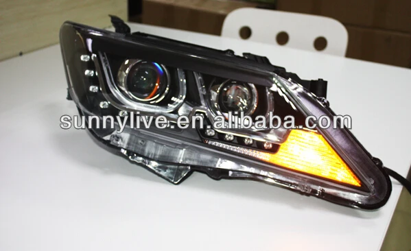 2012-13 лет для Aurion Camry светодиодный U Тип ангельские глазки фары TLZ V1 | Автомобили и