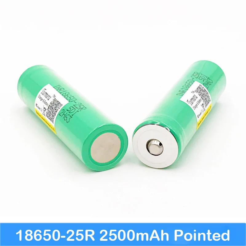 18650 25R 2500 мАч новый оригинальный INR18650 + заостренный 20 А литиевая электронная