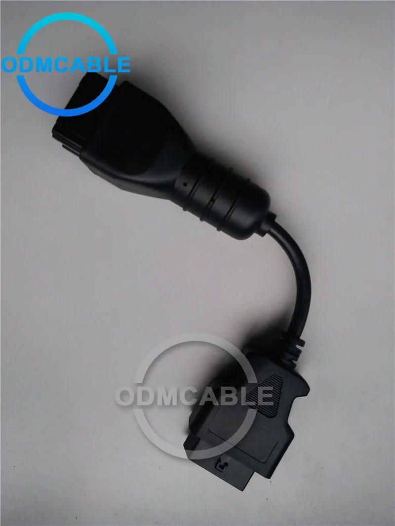 Диагностический кабель 12 Pin OBD к OBD2 диагностический адаптер для renault vocom| |