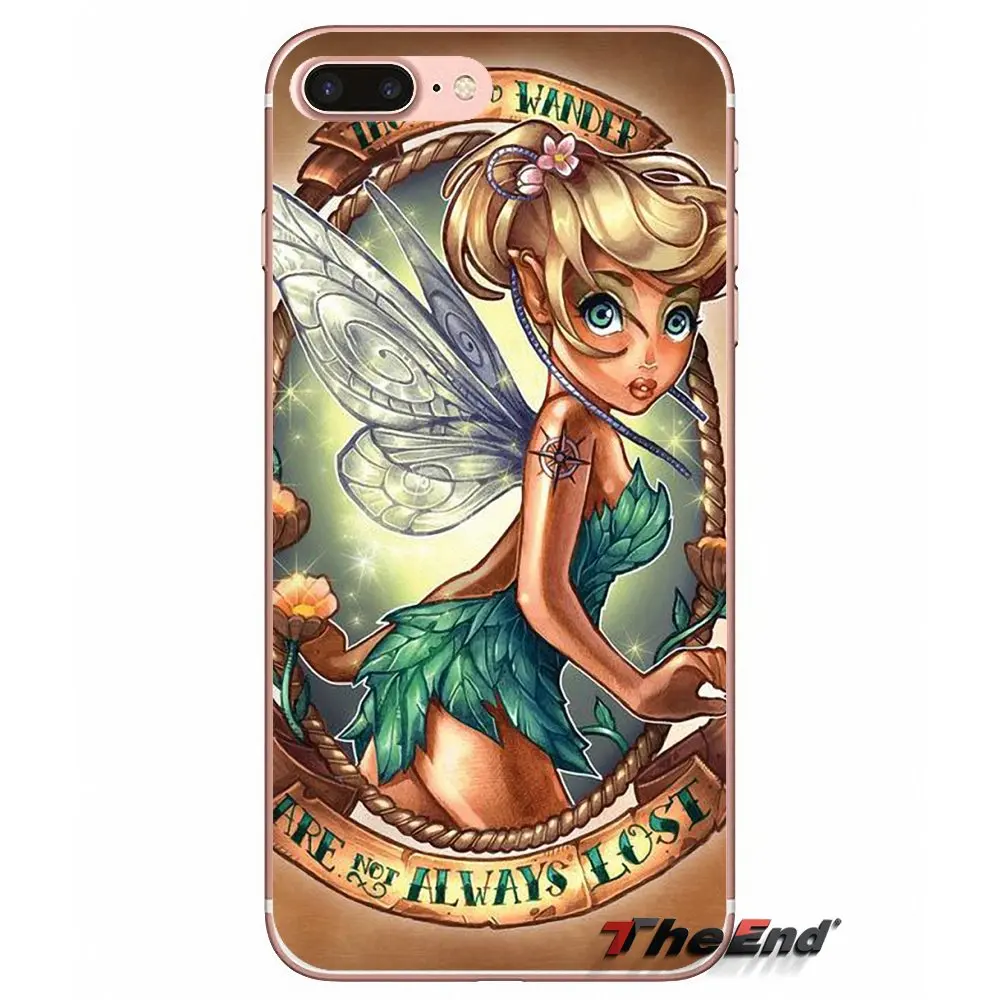 For Sony Xperia M2 M4 M5 E3 T3 XA Aqua Z Z1 Z2 Z3 Z5 compact LG G4 G5 G3 G2 Mini Fairy Tale Tinker Bell Periwinkle anime Case | Мобильные