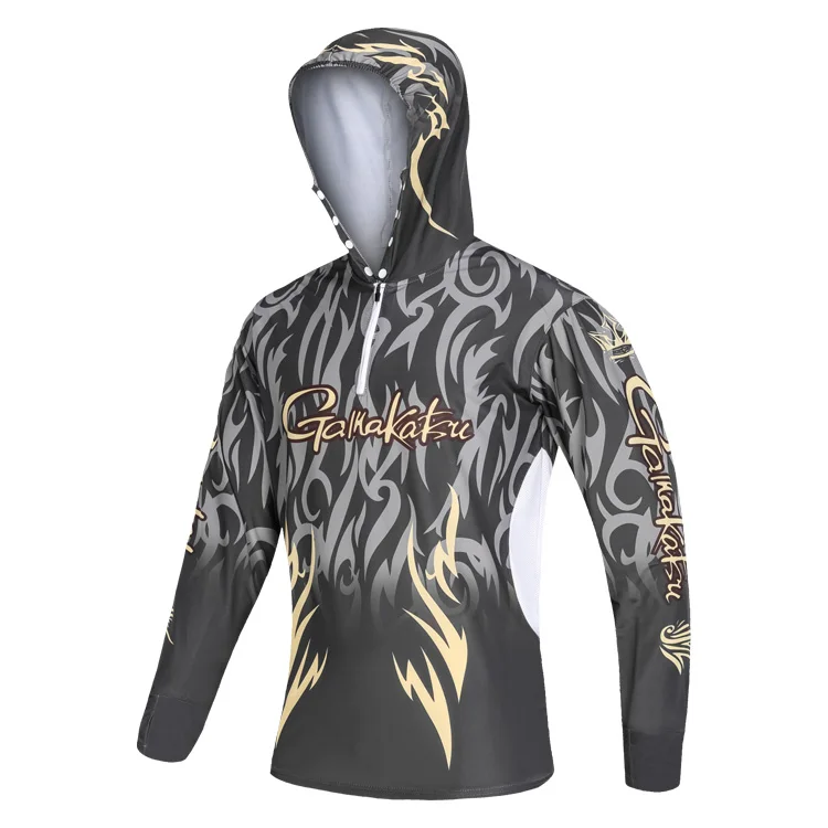 

Breathable Fishing Clothing Coat Vests Clothes Long Sleeve Fishing Clothes Cool Quick-Drying Anti-UV Jacket Sports Sunscreen