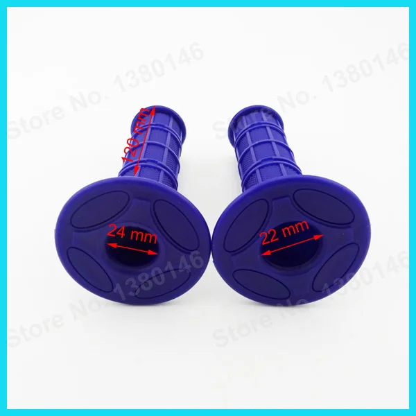 Синие ручные рукоятки и складные рычаги тормозной муфты для китайского питбайка