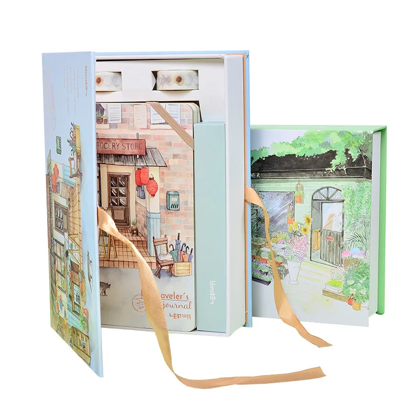 Милый ручной рисунок иллюстрация коробка Цветочная печать цветная страница