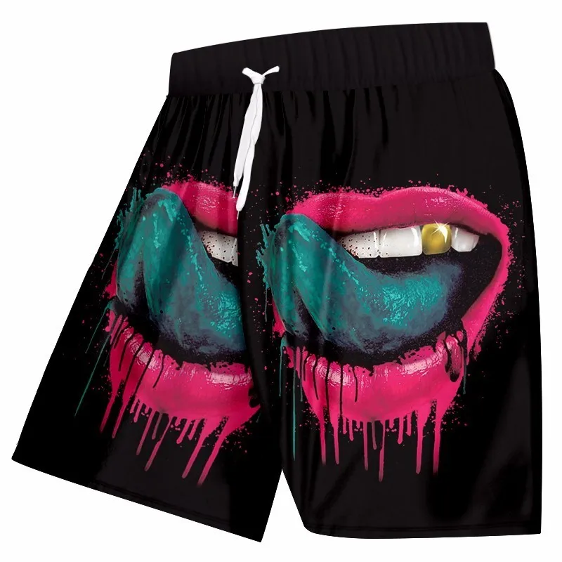 OGKB новые летние нижние боксеры и брюки мужская одежда с классным принтом зеленый