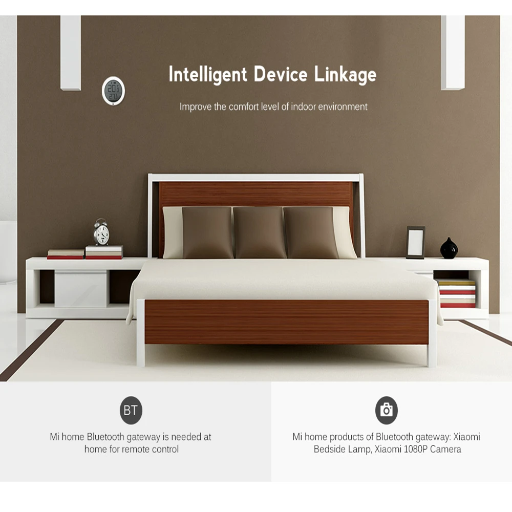 Xiaomi Mijia умный термостат точность температура цифровой беспроводной Bluetooth
