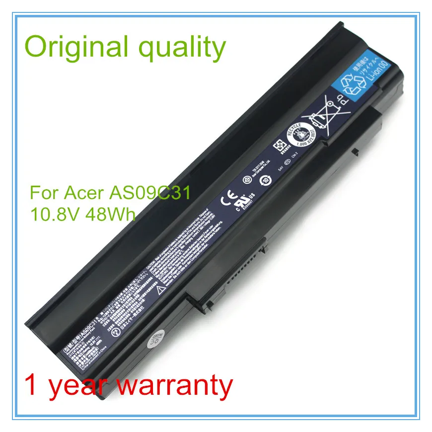 Оригинальный аккумулятор для ноутбука AS09C31 4400 мАч 4732 5332 5635ZG 5635G 5635Z AS09C71 AS09C75 10 8 В 48