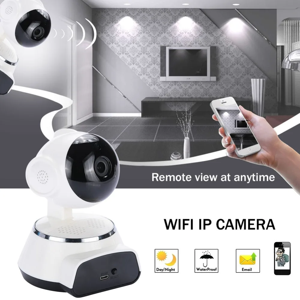 Giantree 1.0MP Беспроводной WI FI Камера IP радионяня Hom безопасности инфракрасного