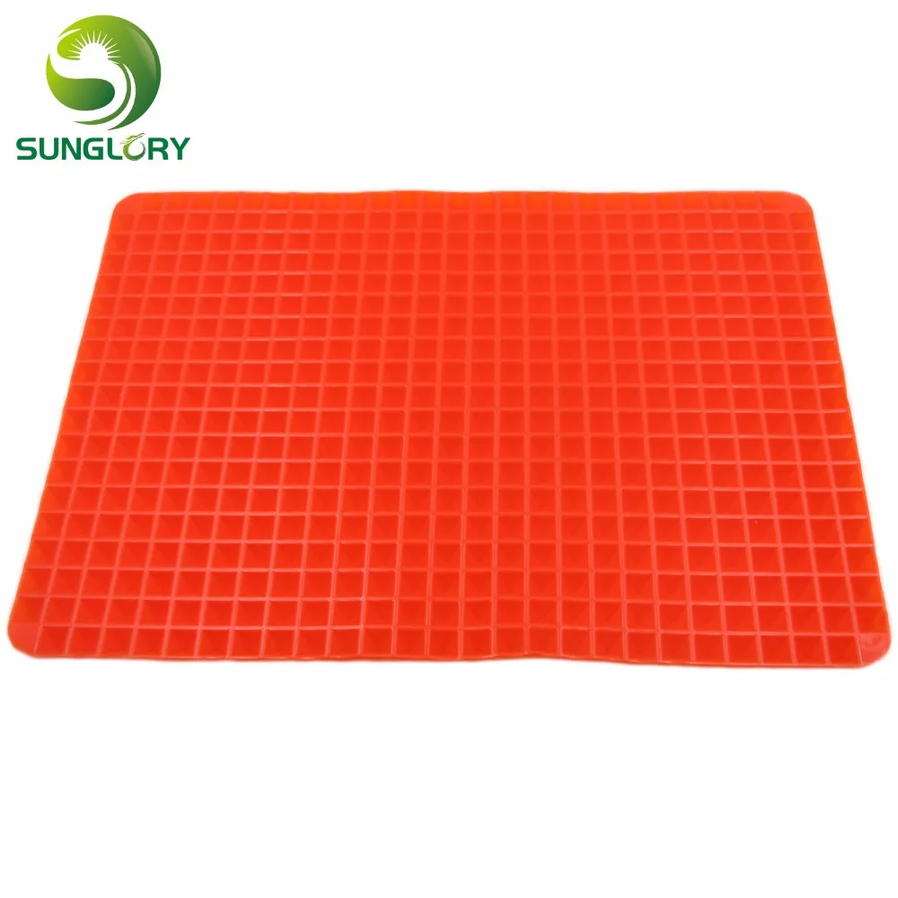 Силиконовая форма в виде пирамиды антипригарный силиконовый коврик для