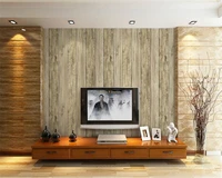 beibehang simple classic chinese retro imitation wood grain pvc senior 3d wallpaper living room tv background papel de parede