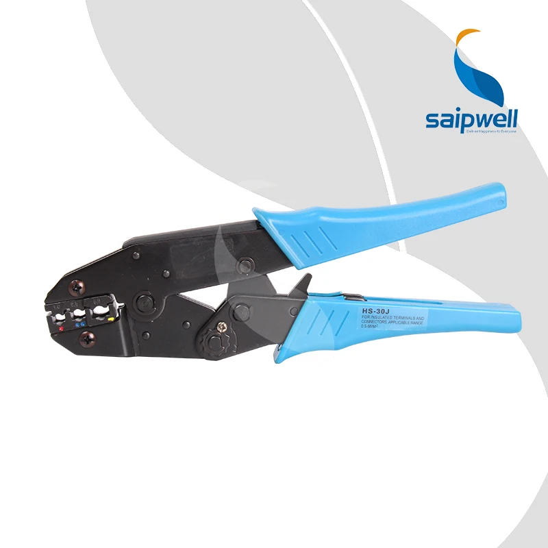 Saipwell наконечник Кримпер диапазоны 0.5-6mm2/22-10 AWG для электрических конец