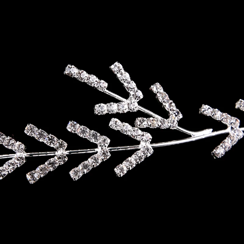 Изысканная Серебряная повязка для волос ручной работы тиара Снежинка Ювелирное