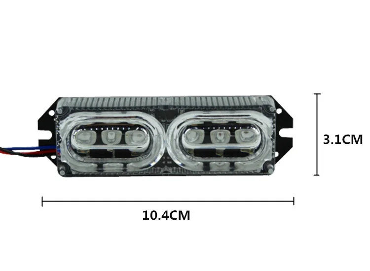 12В мотоциклетные светодиодные задние стробоскопические номерные знаки для
