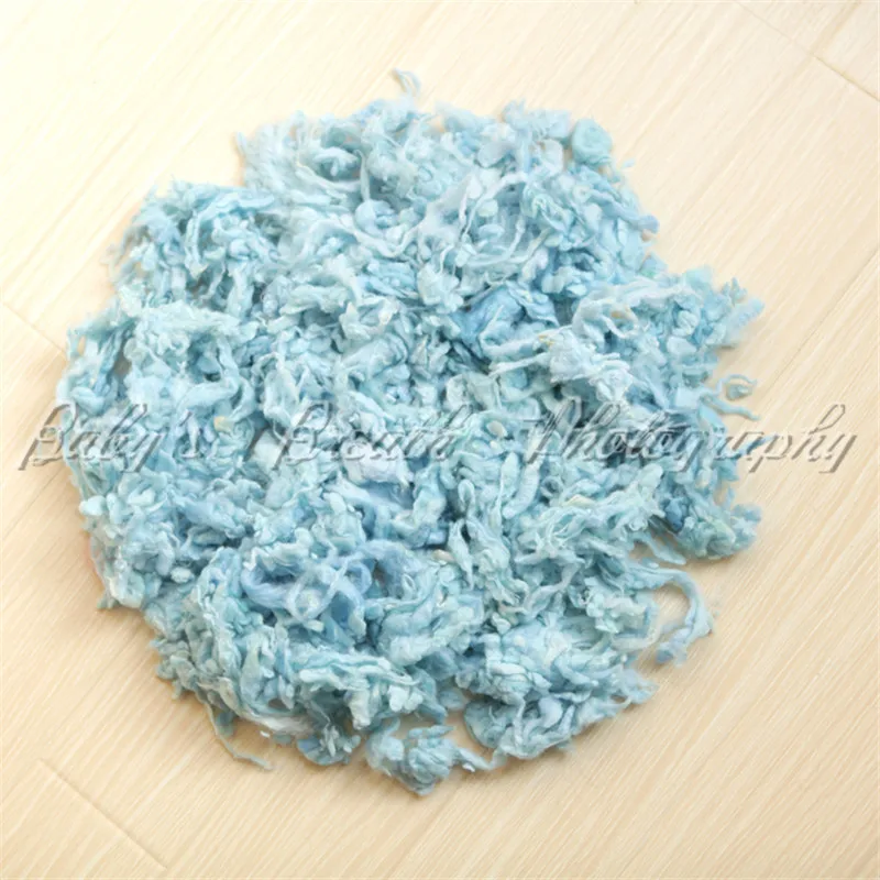 Реквизит для фотосъемки новорожденных корзина наполнитель воздушная шерсть