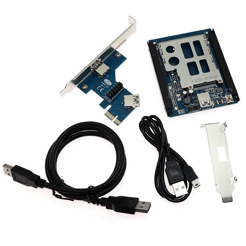 PCIe x1 Для ExpressCard 54/34 мм Слот extender адаптер PCI express Card для Express Card преобразователь Reader