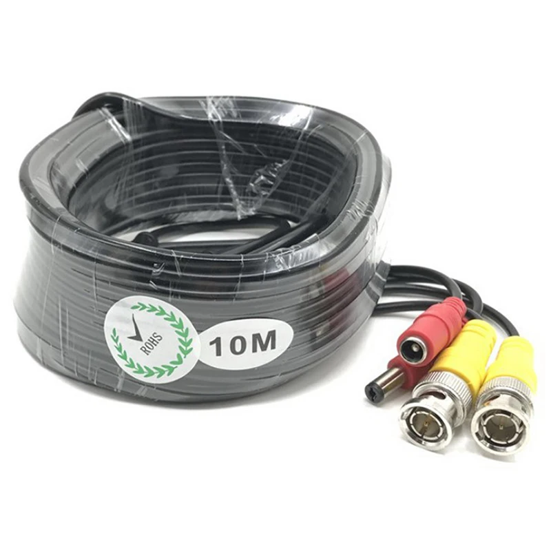 

High quality 5~30M CCTV DVR Camera Recorder system Video Cable DC Power Security Surveillance BNC Cable Installation Accessories