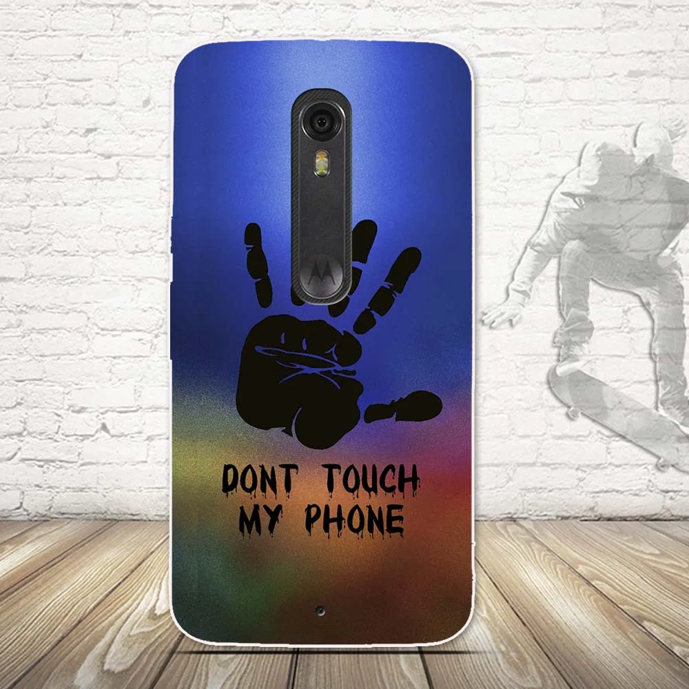 Ультратонкая мягкая задняя крышка из ТПУ для Motorola Moto X Style XT1575 XT1570 XT1572 силиконовый