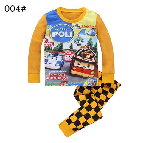 color at picture Новые пижамные комплекты для мальчиков и девочек vetement enfant fille детские рождественские пижамы Детская Хлопковая одежда для сна рождественские пижамы для детей - Цвет: color at picture