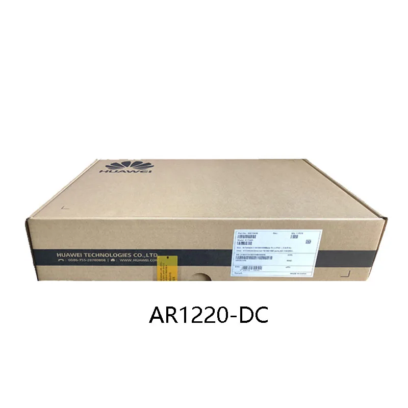 

Huawei AR1220-DC Enterprise Router 2WAN 8LAN