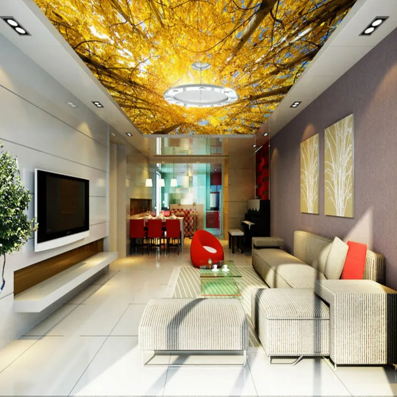 Прямая поставка Colomac фото обои природные пейзажи солнечного света сверкающий