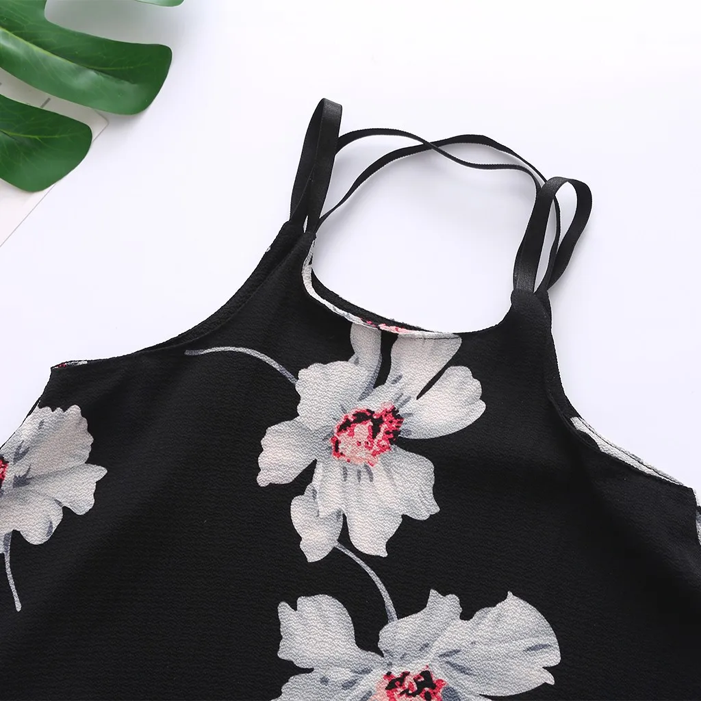Kids Clothes Lovely Cute Floral Straps Camis Girl Suit Fashion Comfortable Casual Children Moda Infantil Menina |