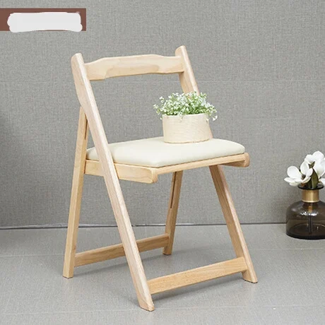 Стулья для гостиной мебель дома складной стул из массива дерева обеденный размер