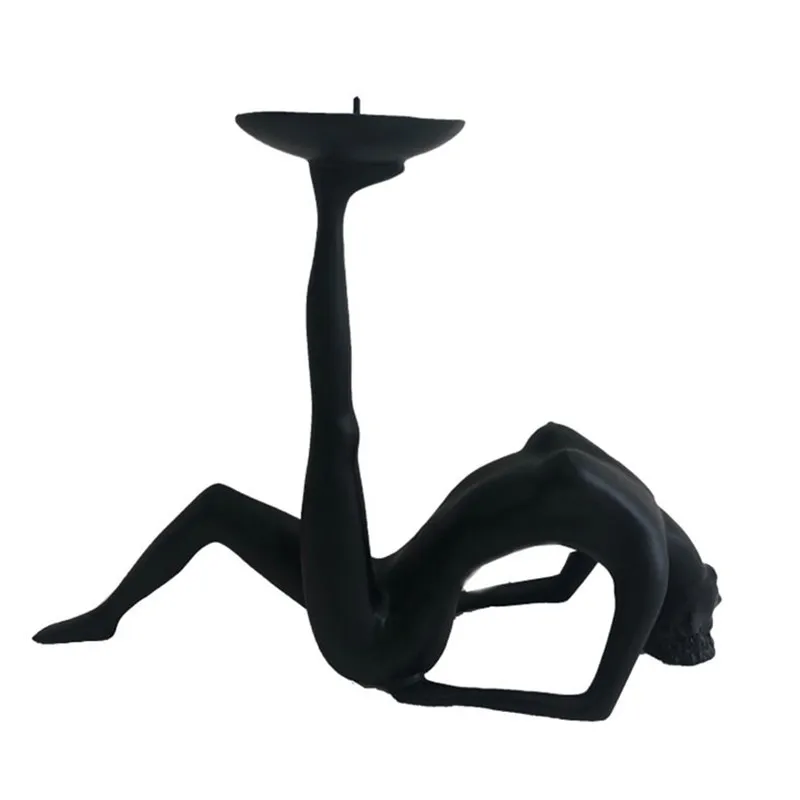 

Acrobat Girl Figurine Handmade Resin Gymnast Statuette Delicacy Decoration Craftworks Ornament Gift Accessories Furnishing R788