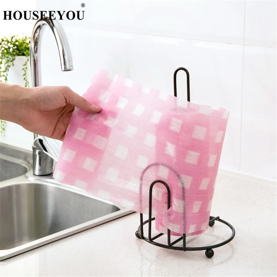 Подставка для кухонного стола HOUSEEYOU рулонный держатель бумажных полотенец